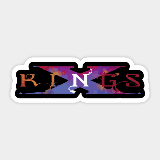 King's X Sticker